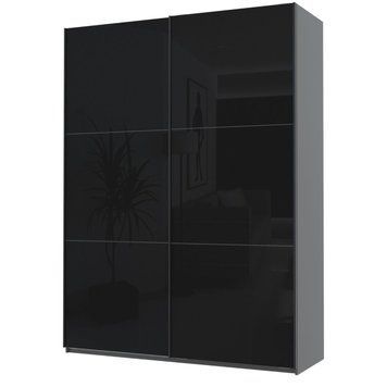 Шафа-купе G-Кайзер Doros (Дорос) 2 Скла 180х60х240 графіт фото - Купити Шафи-купе DOROS | ДОРОС в епіцентрі меблів GerborDesign.com.ua