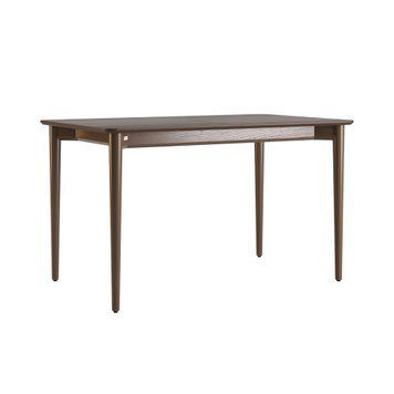 Раскладной стол LOVKO Silva 130+40 x 80 темный орех  фото - Купить Столы LOVKO в эпицентре мебели GerborDesign.com.ua