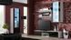 Тумба під телевізор SOHO Cama Meble RTV 180 S3 білий / чорний глянець фото 7 - меблі Тумби ТВ CAMA MEBLE