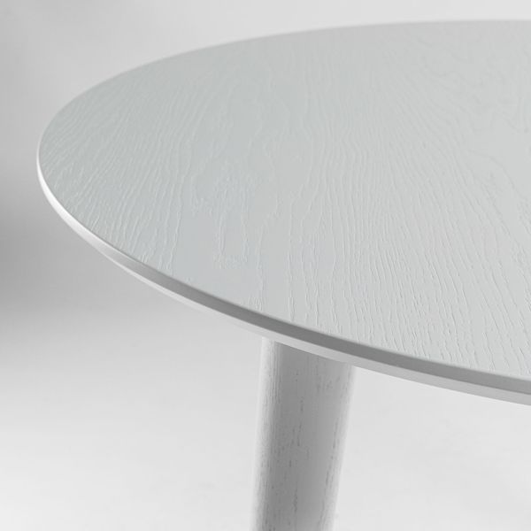 Стіл LOVKO Dan d-90 білий  фото - Купити Столи LOVKO в епіцентрі меблів GerborDesign.com.ua