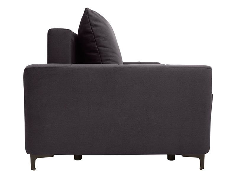 Трёхместный диван-кровать Kamari LUX 3DL с ящиком для хранения черный фото - Купить Диваны BLACK RED WHITE в эпицентре мебели GerborDesign.com.ua