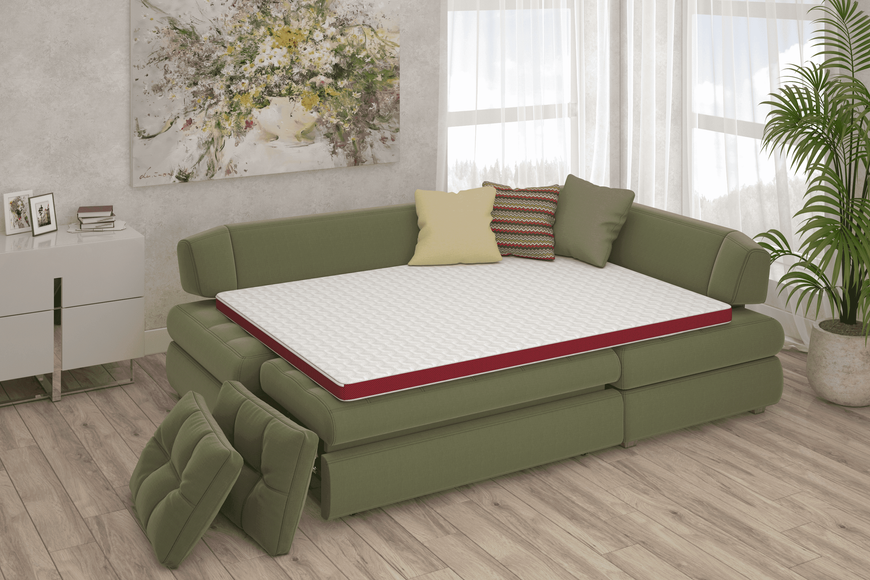 Топпер Flip Granat cocos / Гранат кокос Матролюкс / MatroLuxe безпружинний  фото - Купити Матраци МАТРОЛЮКС | MATROLUXE в епіцентрі меблів GerborDesign.com.ua, Київ, Дніпро, Львів, Луцьк, Хмельницький