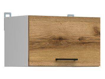 Кухонный шкаф навесной 60 см Junona Line BRW Black Red White GO/50/30 білий / світлий дуб делано фото - Купить Навесные кухонные шкафы BLACK RED WHITE в эпицентре мебели GerborDesign.com.ua