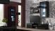 Тумба під телевізор SOHO Cama Meble RTV 180 S3 чорний / чорний глянець фото 6 - меблі Тумби ТВ CAMA MEBLE
