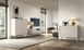 Тумба під телевізор Perfect Home Нова / Nova 2-дверна з 1 шухлядою і золотими ніжками RTV154 кашемір фото 6 - меблі Тумби ТВ PERFECT HOME