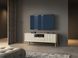 Тумба під телевізор Perfect Home Нова / Nova 2-дверна з 1 шухлядою і золотими ніжками RTV154 кашемір фото 1 - меблі Тумби ТВ PERFECT HOME